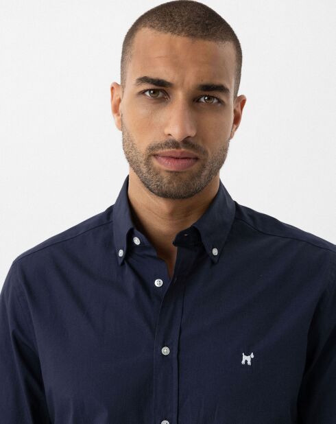 Chemise Hans bleue