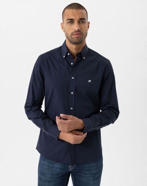 Chemise Hans bleue