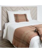 Housse de coussin 100% Lin Aalborg cimarron - 40x60 cm