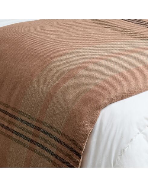 Housse d'édredon 100% Lin Aalborg cimarron - 85x200 cm