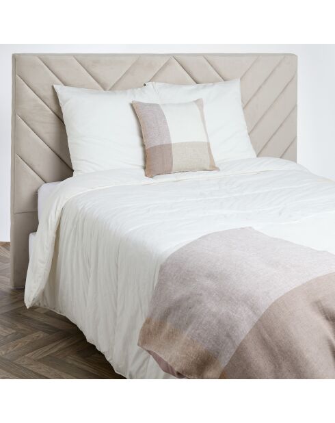 Housse de coussin 100% Lin Saporo pétale - 45x45 cm