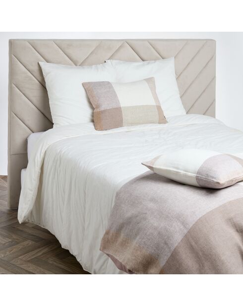 Housse de coussin 100% Lin Saporo pétale - 40x60 cm