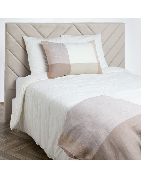 Housse de coussin 100% Lin Saporo pétale - 50x80 cm