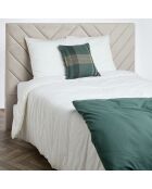 Housse de coussin 100% Lin Aalborg pigeon - 45x45 cm