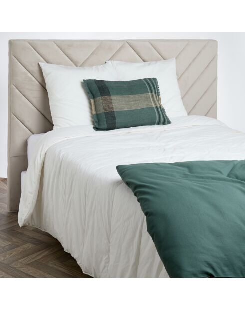 Housse de coussin 100% Lin Aalborg pigeon - 40x60 cm