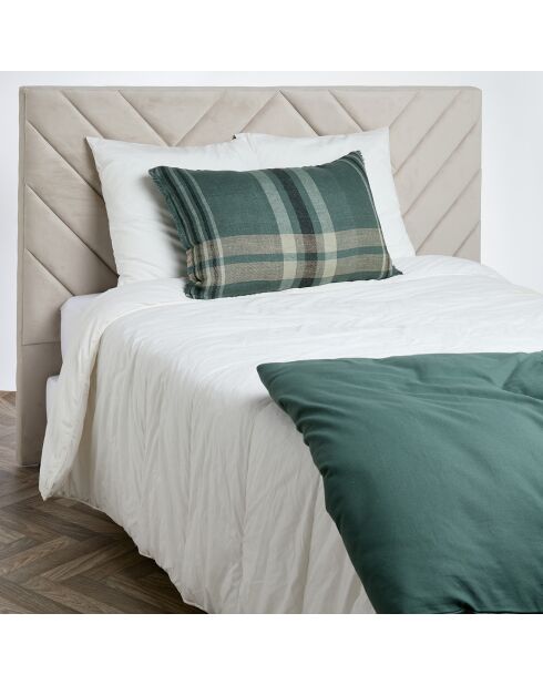 Housse de coussin 100% Lin Aalborg pigeon - 50x80 cm