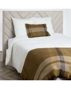 Housse de coussin 100% Lin Aalborg kaki - 40x60 cm