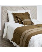 Housse de coussin 100% Lin Aalborg kaki - 50x80 cm