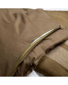 Housse d'édredon 100% Lin Aalborg kaki - 85x200 cm