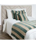 Housse de coussin en Velours & Lin Brisbane pigeon - 45x45 cm