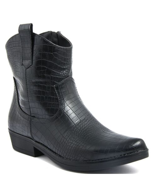 Bottines texas noires