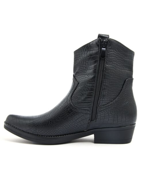 Bottines texas noires
