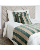 Housse de coussin en Velours & Lin Brisbane pigeon - 40x60 cm