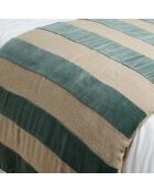 Housse d'édredon en Velours & Lin Brisbane pigeon - 85x200 cm