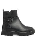 Bottines plates noires