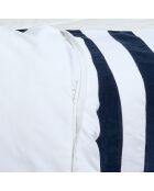 Housse d'édredon en Velours & Lin Perth encre - 85x200 cm