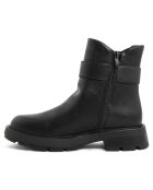 Bottines chelsea plates noires - Talon 4 cm