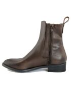 Bottines à talon en Cuir marron