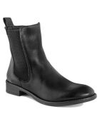Bottines à talon en Cuir noires