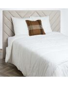 Housse de coussin 100% Lin Aalborg gold - 45x45 cm