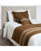 Housse de coussin 100% Lin Aalborg gold - 45x45 cm