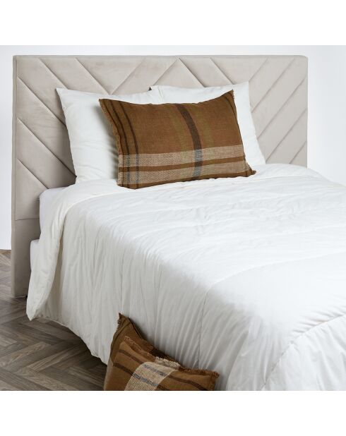 Housse de coussin 100% Lin Aalborg gold - 50x80 cm