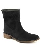 Bottines à lacets noires