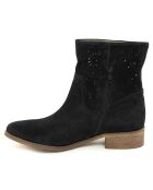 Bottines à lacets noires