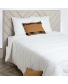 Housse de coussin 100% Lin Skagen tabac - 40x60 cm