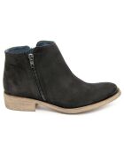 Bottines  en Cuir  noires