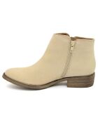 Bottines en Cuir vison
