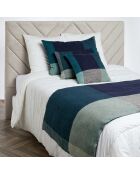 Housse de coussin 100% Lin Saporo encre - 45x45 cm