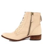 Bottines à lacets en Cuir marron