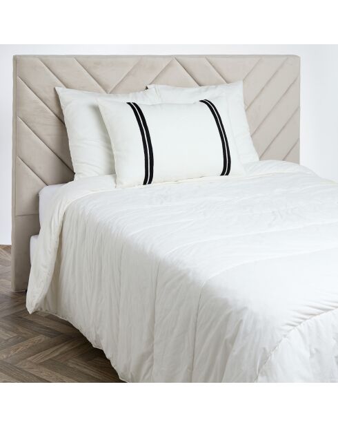 Housse de coussin 100% Lin Skagen blanc - 50x80 cm