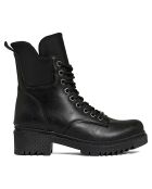 Bottines à talon noires - Talon 4 cm