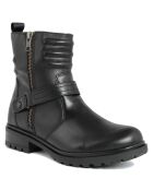 Bottines à talon en Cuir noires