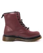 Bottines ranger bordeaux