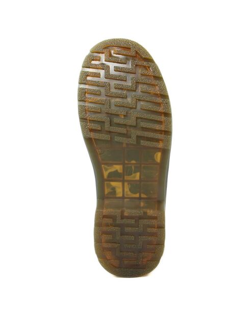 Bottines ranger vertes