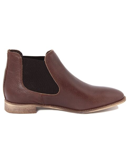 Bottines chelsea châtaigne