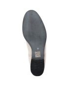 Bottines à lacets beurre
