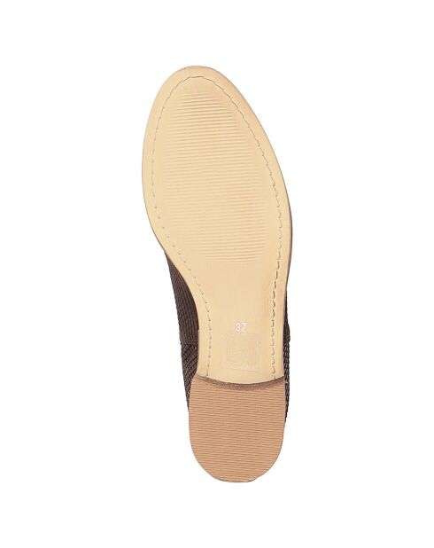 Bottines chelsea cubain