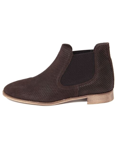 Bottines chelsea cubain