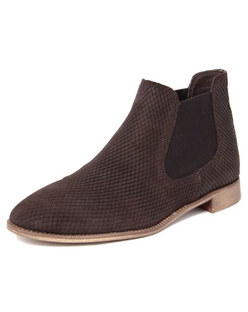 Bottines chelsea cubain