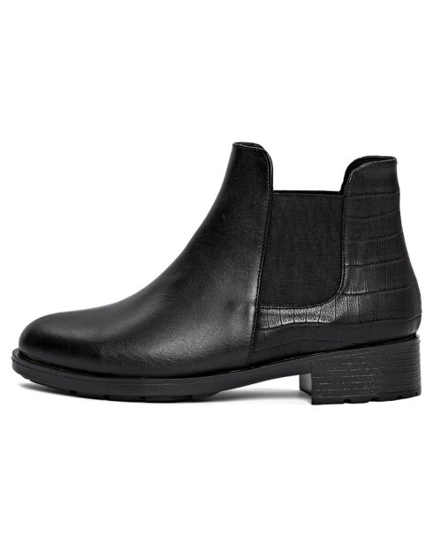 Bottines chelsea noires