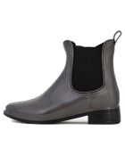 Bottines à talon grises