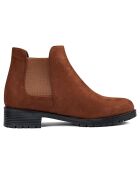Bottines chelsea marron foncé