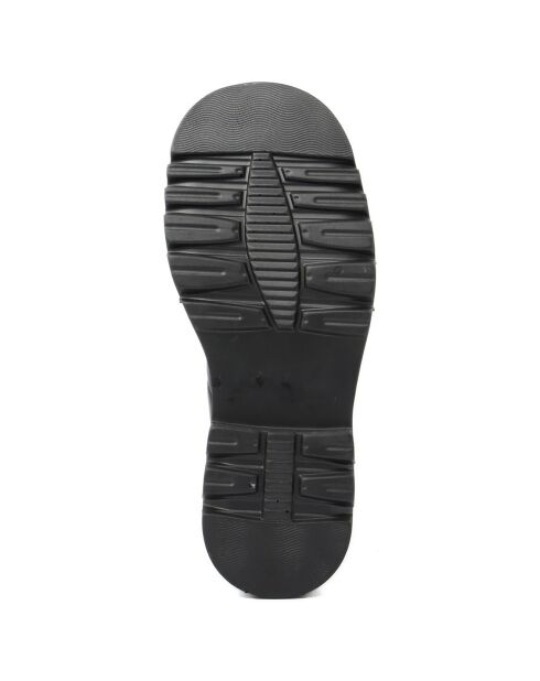 Bottines à lacets noires - Talon 5 cm