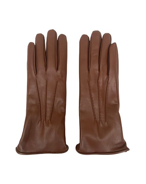 Gants en Cuir d'Agneau doublés Laine Amelot colonial