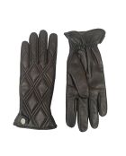 Gants en Cuir d'Agneau doublés Laine Montaine noirs