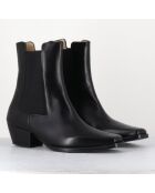 Boots en Cuir 1695 texas noires
